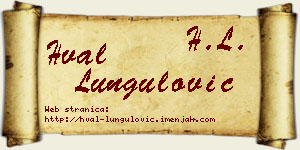 Hval Lungulović vizit kartica